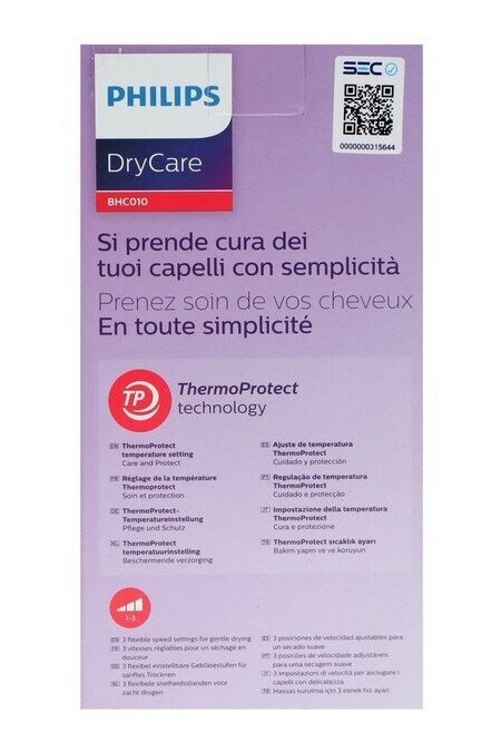 Фен Philips BHC010/00 (черный) 8