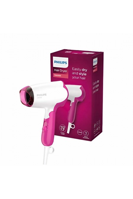 Фен Philips BHD003/00 (белый/розовый) 