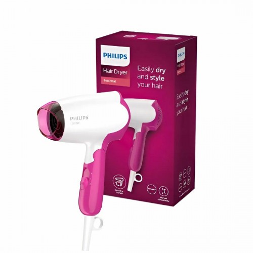 Фен Philips BHD003/00 (белый/розовый) 