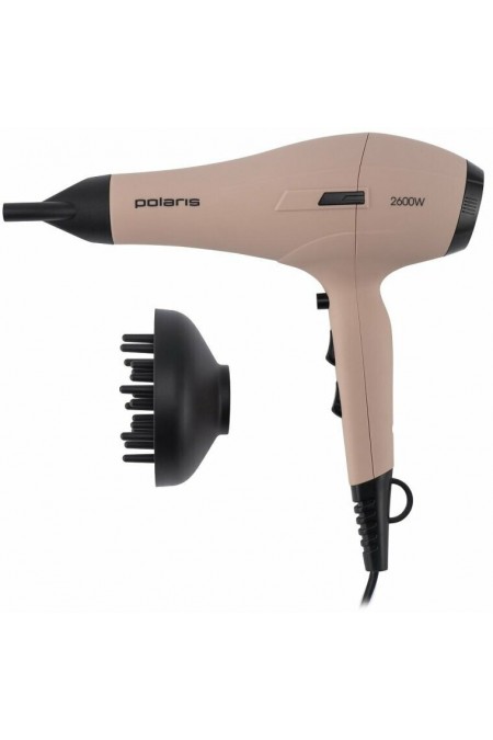 Фен Polaris PHD-2600ACi (розовый пепел) 