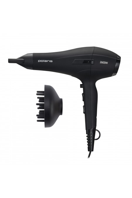Фен Polaris PHD 2600ACi Salon Hair (черный) 