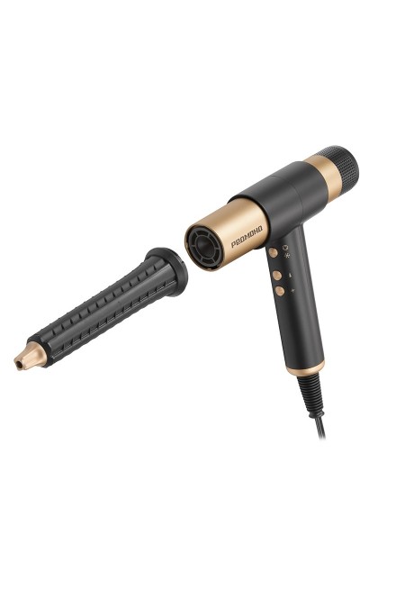 Фен REDMOND HD1729 (черный/золотой) 