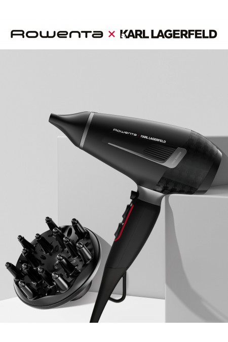 Фен Rowenta Karl Lagerfeld CV887LF0 (черный) 