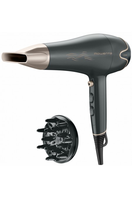 Фен Rowenta Motion Dry CV5707F0 (серый/золотой) 