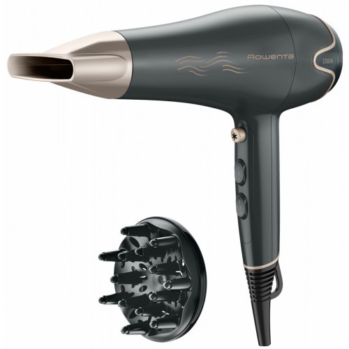 Фен Rowenta Motion Dry CV5707F0 (серый/золотой) 