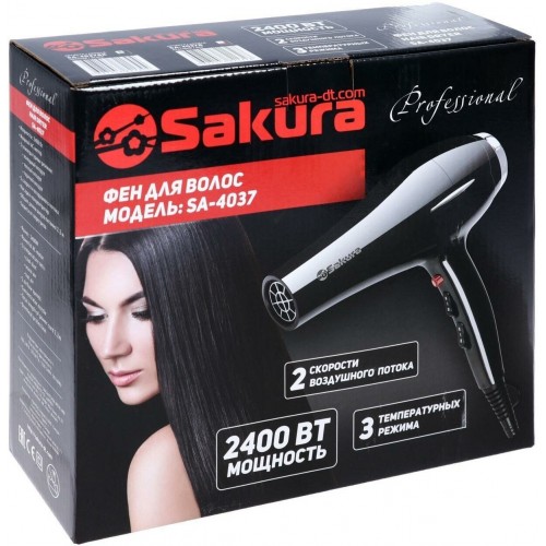 Фен Sakura SA-4037BK (черный) в Интернет-магазине Рязани, цена ...