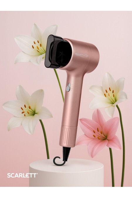 Фен Scarlett SC-HD70I53 (розовый жемчуг) 7