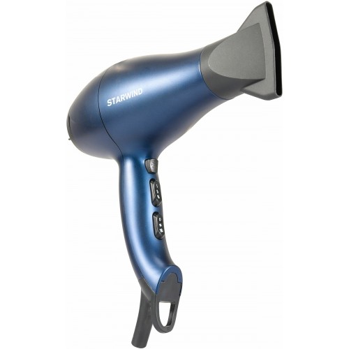 Фен STARWIND SHD 6062 (черный/синий) 2