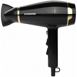 Фен STARWIND SHD 6063 (черный/хром)