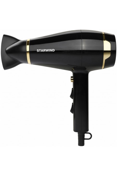 Фен STARWIND SHD 6063 (черный/хром) 1