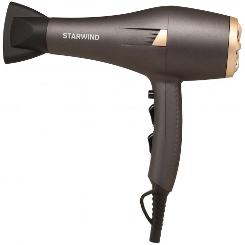 Фен STARWIND SHD 6077 (графит/золотой) 