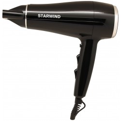 Фен STARWIND SHD 7080 (черный/хром)
