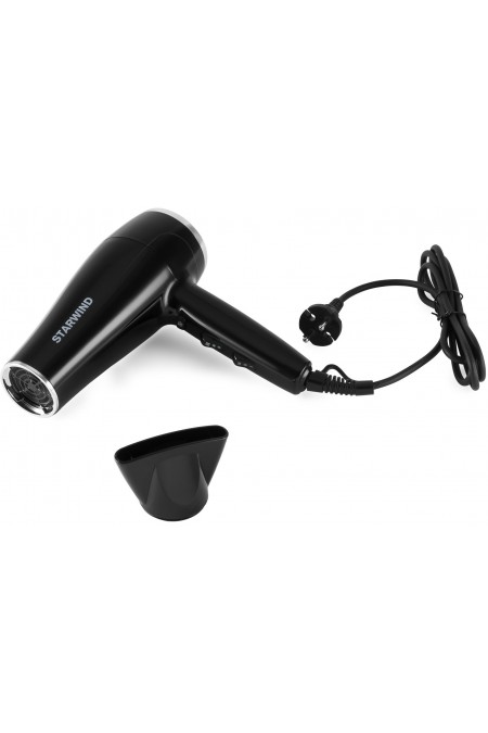Фен STARWIND SHD 7080 (черный/хром) 6