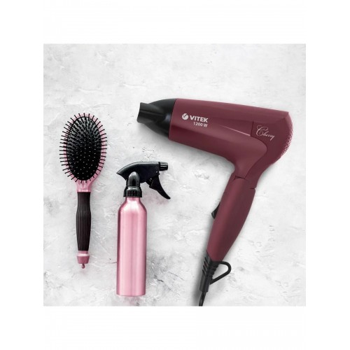 Фен VITEK VT-2318 (вишневый) 6