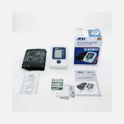 Тонометр AND UA-888AC c манжетой 23-37 см и сетевым адаптером (белый) 1