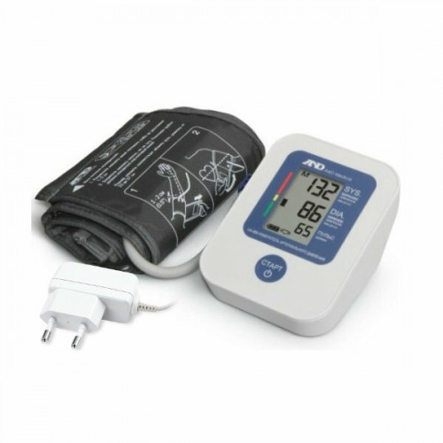 Тонометр AND UA-888AC c манжетой 23-37 см и сетевым адаптером (белый) 5