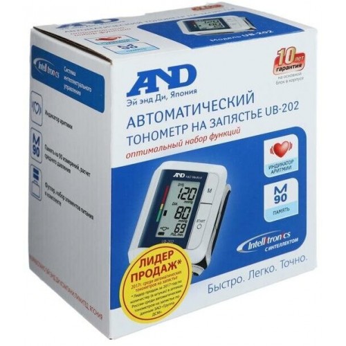 Тонометр AND UB-202 (белый) 4