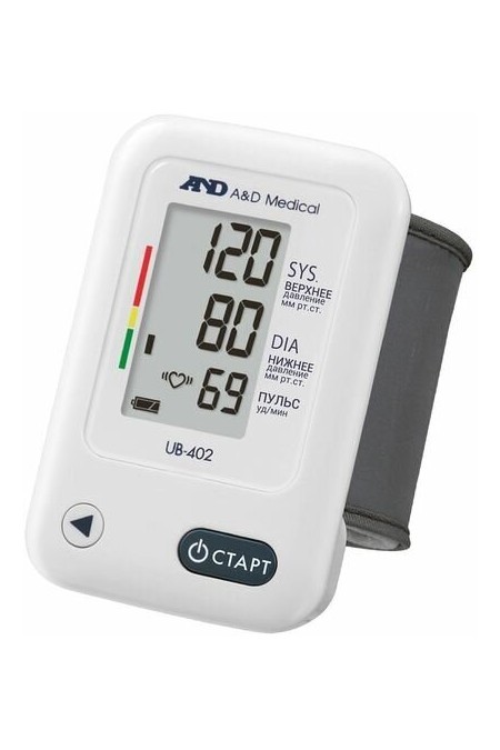Тонометр AND UB-402 (белый) 