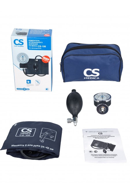 Тонометр CS Medica CS 106 (без фонендоскопа) (белый) 9