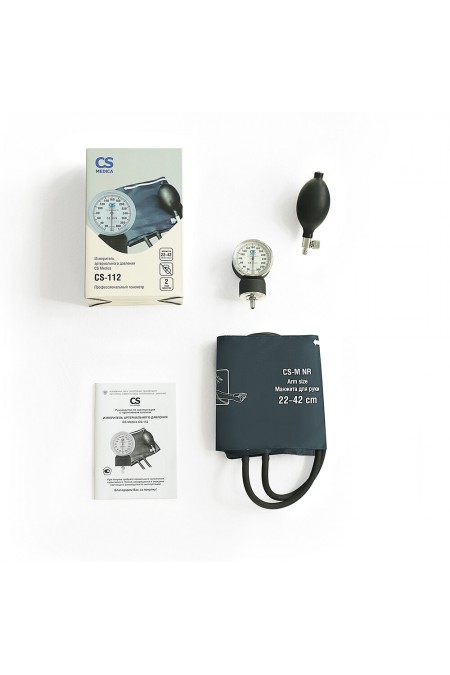 Тонометр CS Medica CS-112 (без фонендоскопа) (синий/черный) 4