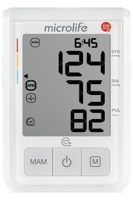 Тонометр Microlife BP B3 Afib (белый/серый) 1