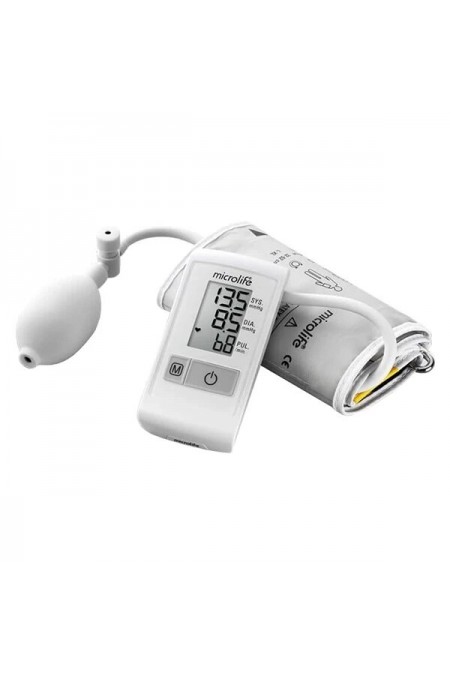 Тонометр Microlife BP N1 Basic (белый/серый) 