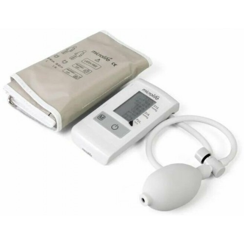 Тонометр Microlife BP N1 Basic (белый/серый) 8