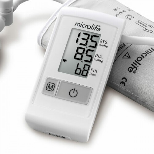 Тонометр Microlife BP N1 Basic (белый/серый) 9