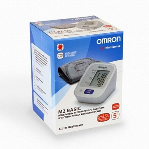 Тонометр Omron M2 Basic (HEM 7121-RU) (белый) 9