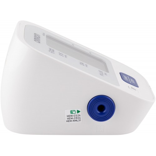 Тонометр Omron M2 Basic + адаптер (HEM 7121-ARU) (белый) 2