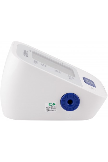 Тонометр Omron M2 Basic + адаптер + универсальная манжета (HEM-7121-ALRU) (белый) 5