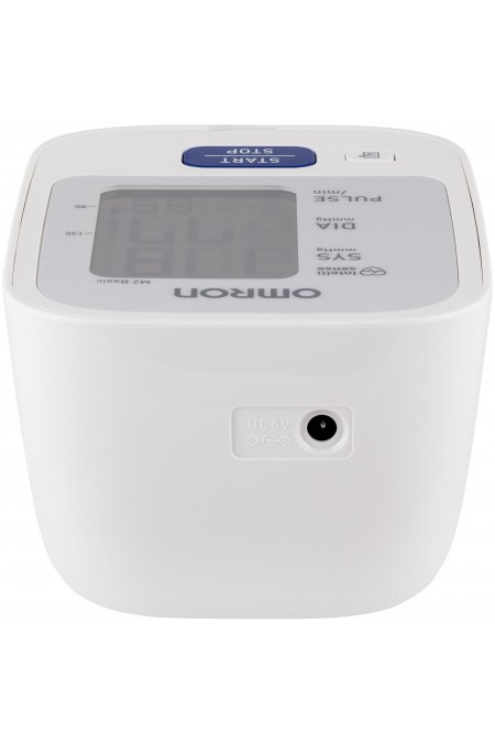 Тонометр Omron M2 Basic + адаптер + универсальная манжета (HEM-7121-ALRU) (белый) 6