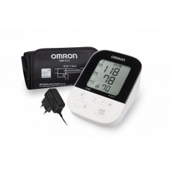 Тонометр OMRON M4 intelli IT с адаптером (белый/серый)
