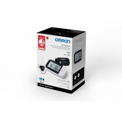 Тонометр OMRON M7 intelli IT с адаптером (белый/серый)