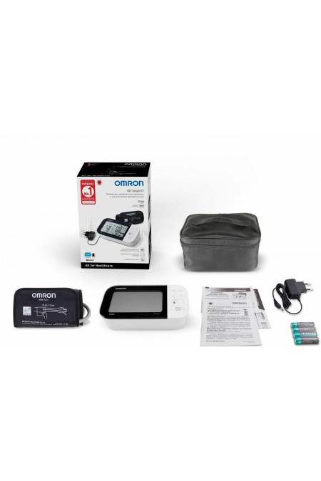 Тонометр OMRON M7 intelli IT с адаптером (белый/серый) 2