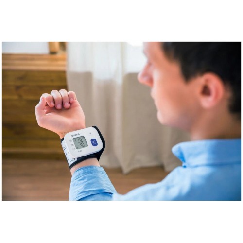 Тонометр Omron RS2 (HEM-6121-RU) (белый) 2