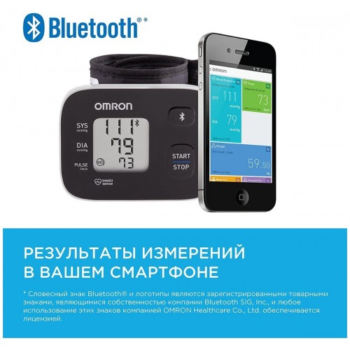 Тонометр Omron RS2 Intelli IT (белый) 4
