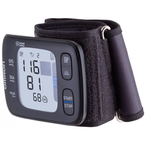 Тонометр Omron RS7 Intelli IT (черный) 