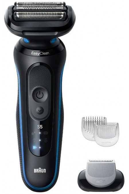 Электробритва Braun Series 5 52-B1600S (черный/синий) 