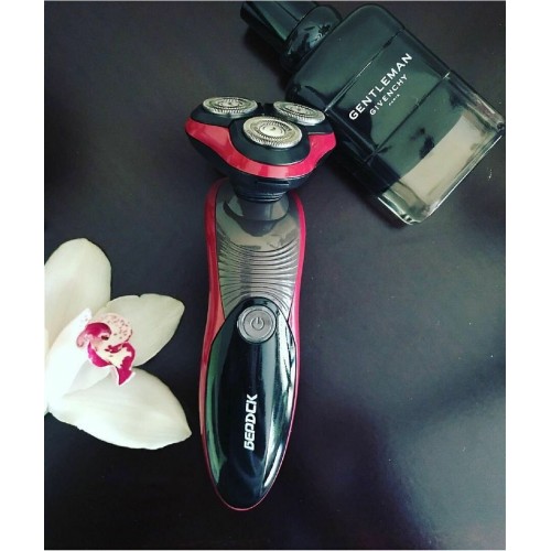Электробритва Бердск 3313АС (черный/красный) 2
