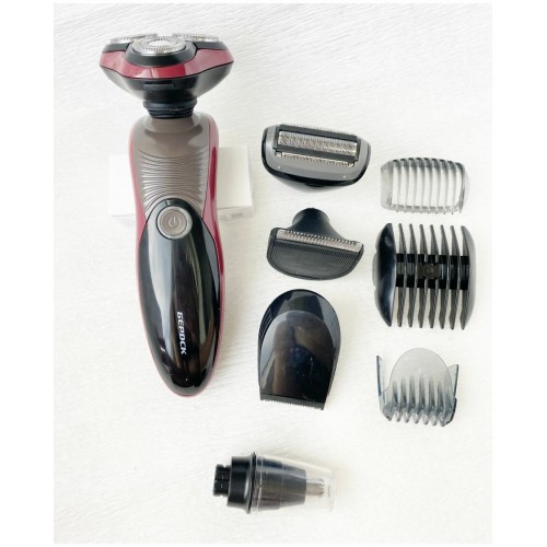 Электробритва Бердск 3313АС (черный/красный) 5