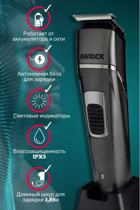 Электробритва Бердск 4203 (черный) 4