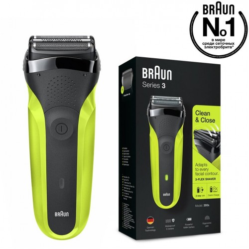 Электробритва Braun 300 Series 3 (зеленый) 6