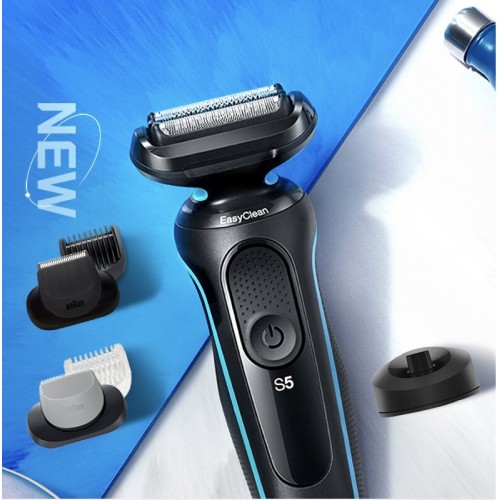 Электробритва Braun Series 5 51-B4650cs (синий/черный) 5