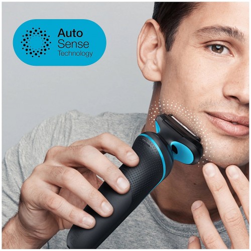 Электробритва Braun Series 5 51-M1000s (черный/синий) 2