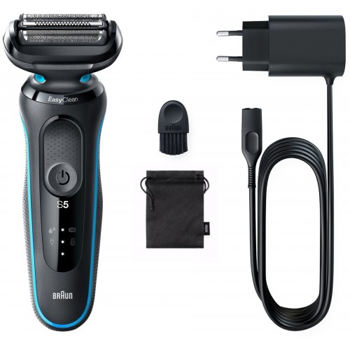 Электробритва Braun Series 5 51-M1000s (черный/синий) 3