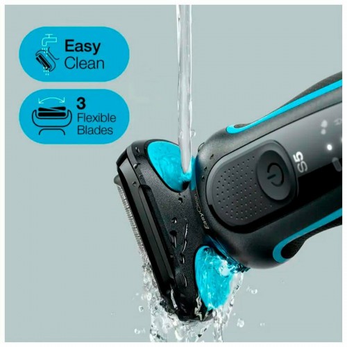 Электробритва Braun Series 5 51-M1200s (черный/синий) 7