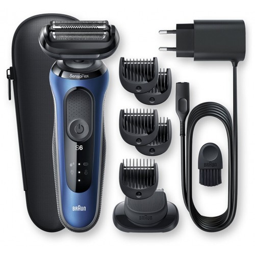 Электробритва Braun Series 6 61-B1500s (синий/черный) 