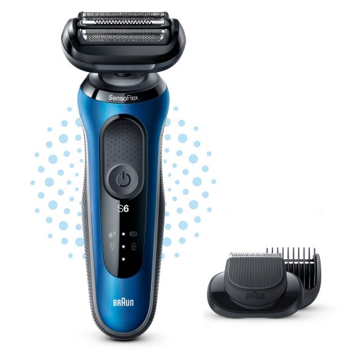Электробритва Braun Series 6 61-B1500s (синий/черный) 8