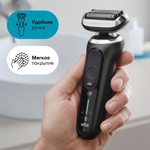 Электробритва Braun Series 7 71-S1000s (черный/серебристый) 2
